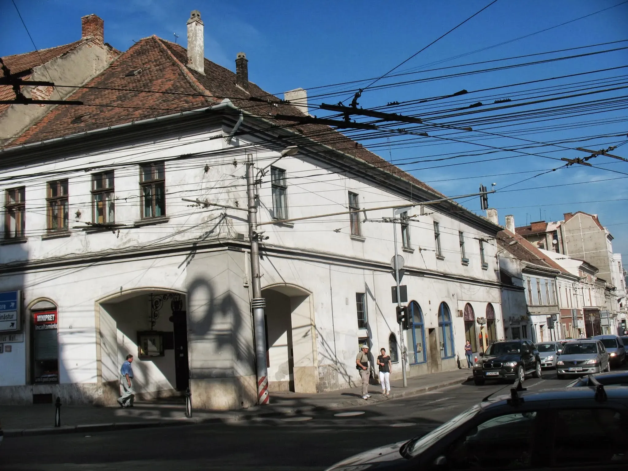 The Hintz House at Piața Unirii 28, home of the Pharmacy Museum
