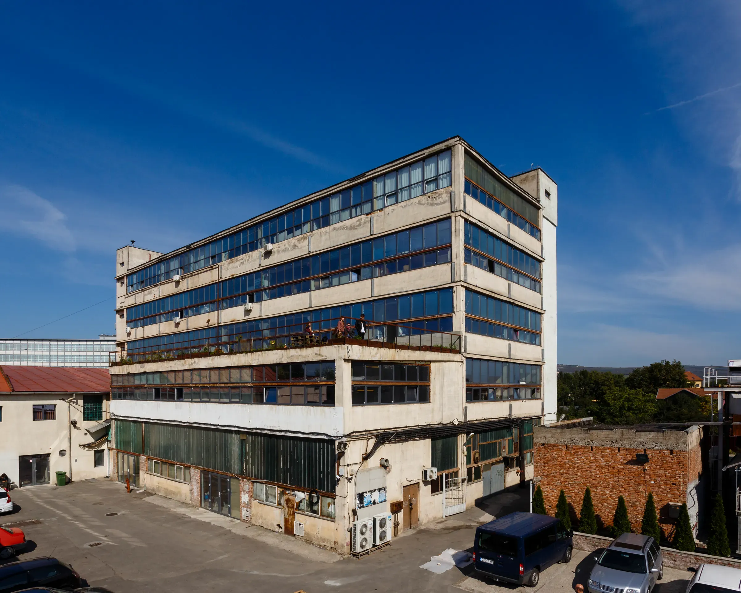 The former Paintbrush Factory building, in Mărăști