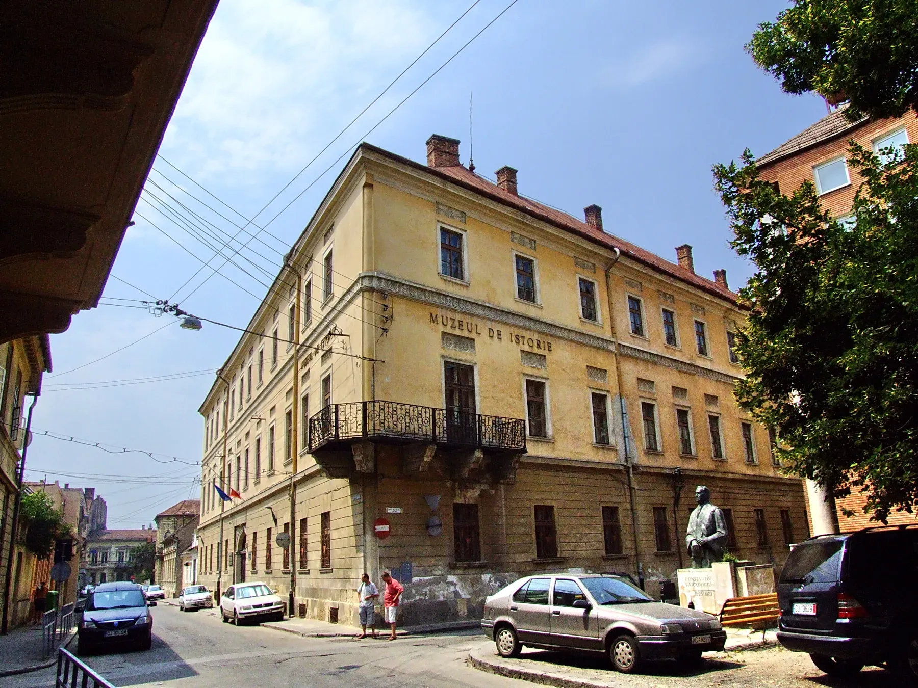 The National Museum of Transylvanian History building on Constantin Daicoviciu Street