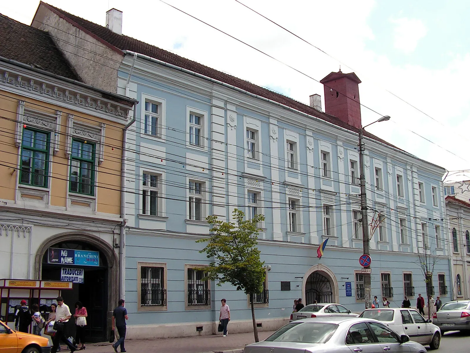 The Reduta Palace on Memorandumului Street, home of the Ethnographic Museum of Transylvania