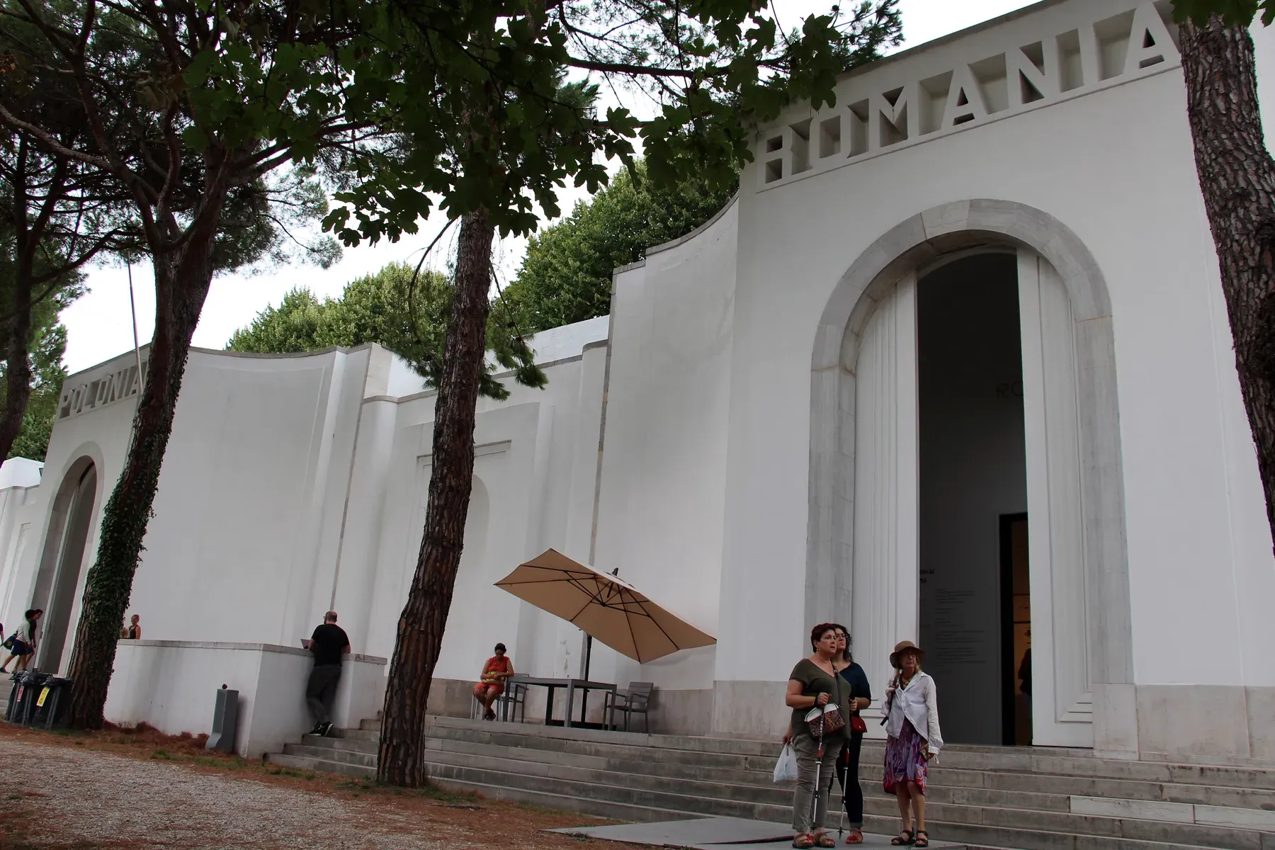 The Romanian Pavilion in the Giardini at the Venice Biennale (photographed in 2017)