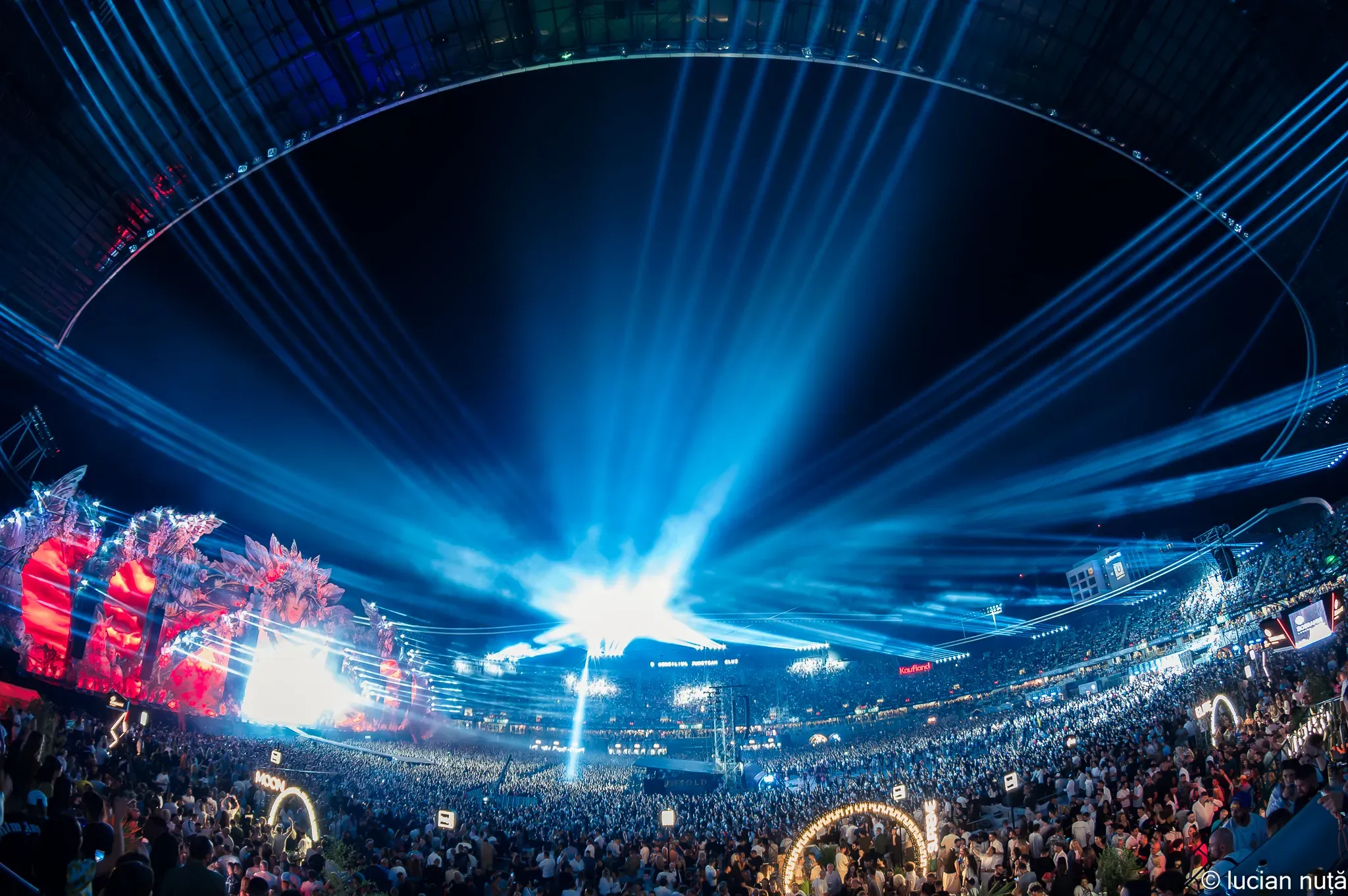 Scena principală UNTOLD pe Cluj Arena, în 2024