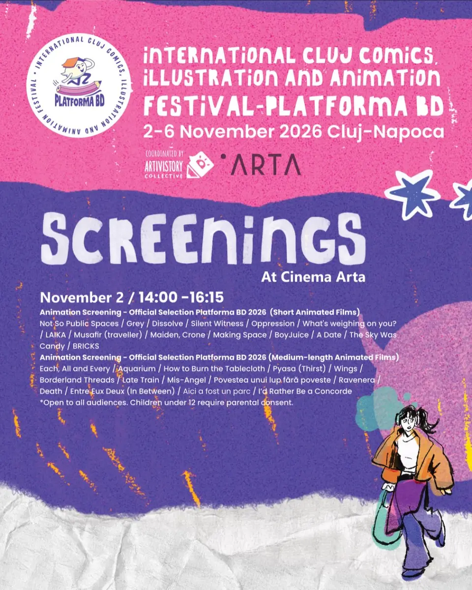Official Selection Platforma BD 2026 — Short & Medium-Length Animated Films