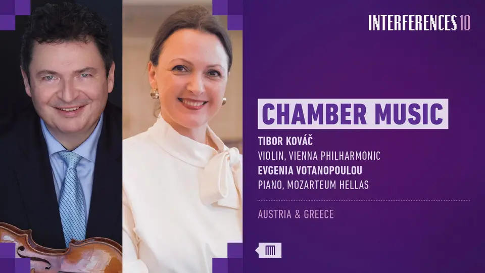 CHAMBER MUSIC · Tibor Kováč & Evgenia Votanopoulou · Interferences 10