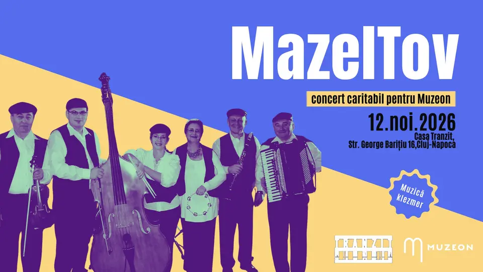 Concert caritabil Mazel Tov · muzică klezmer!