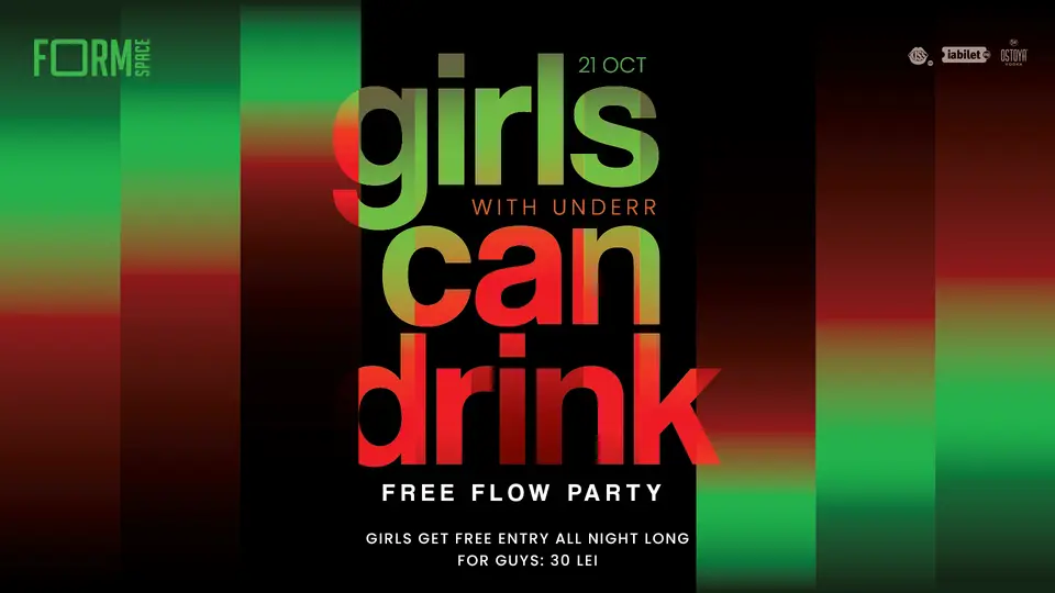 Girls Can Drink: Free Flow Party