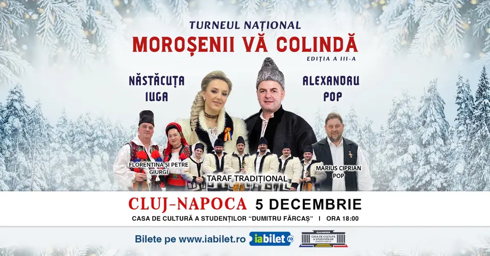 Turneu Național "MOROȘENII VĂ COLINDĂ"⬩ Cluj-Napoca
