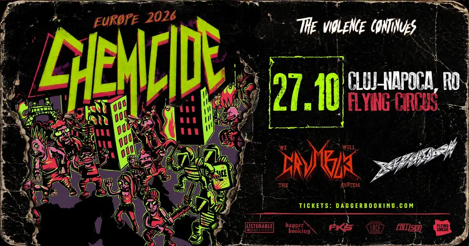 Chemicide (CR) · Crumble (RO) · Beermageddon (RO) live
