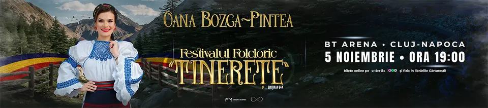 Oana Bozga-Pintea · Festivalul Folcloric TINEREȚE · Ediția a VI-a