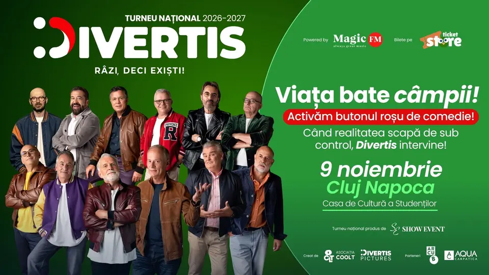 DIVERTIS · Viata bate campii!