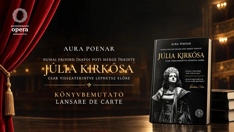 AURA POENAR: JÚLIA KIRKÓSA · KÖNYVBEMUTATÓ / LANSARE DE CARTE