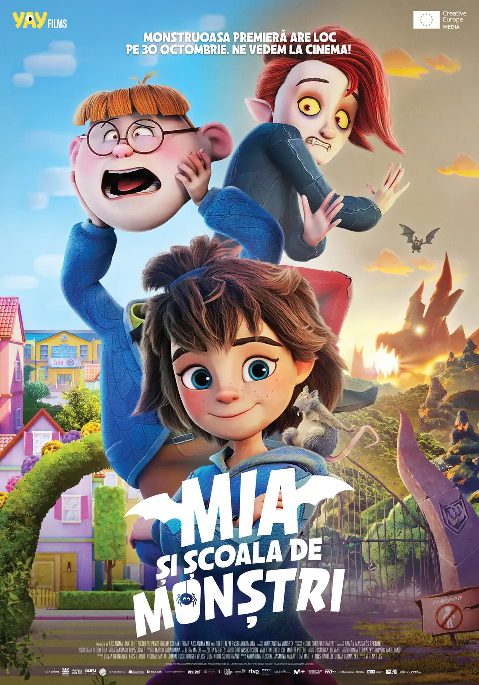 Mia și școala de monștri 6+