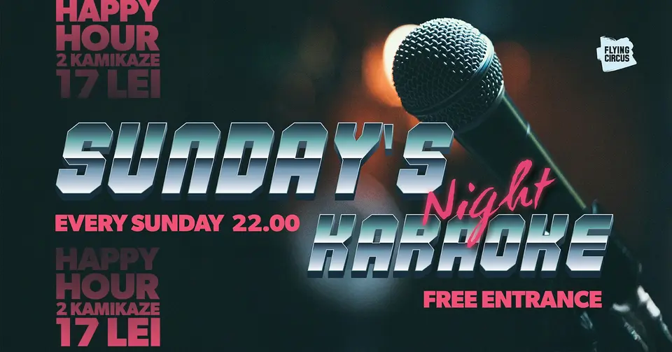 Karaoke Night Every Sunday