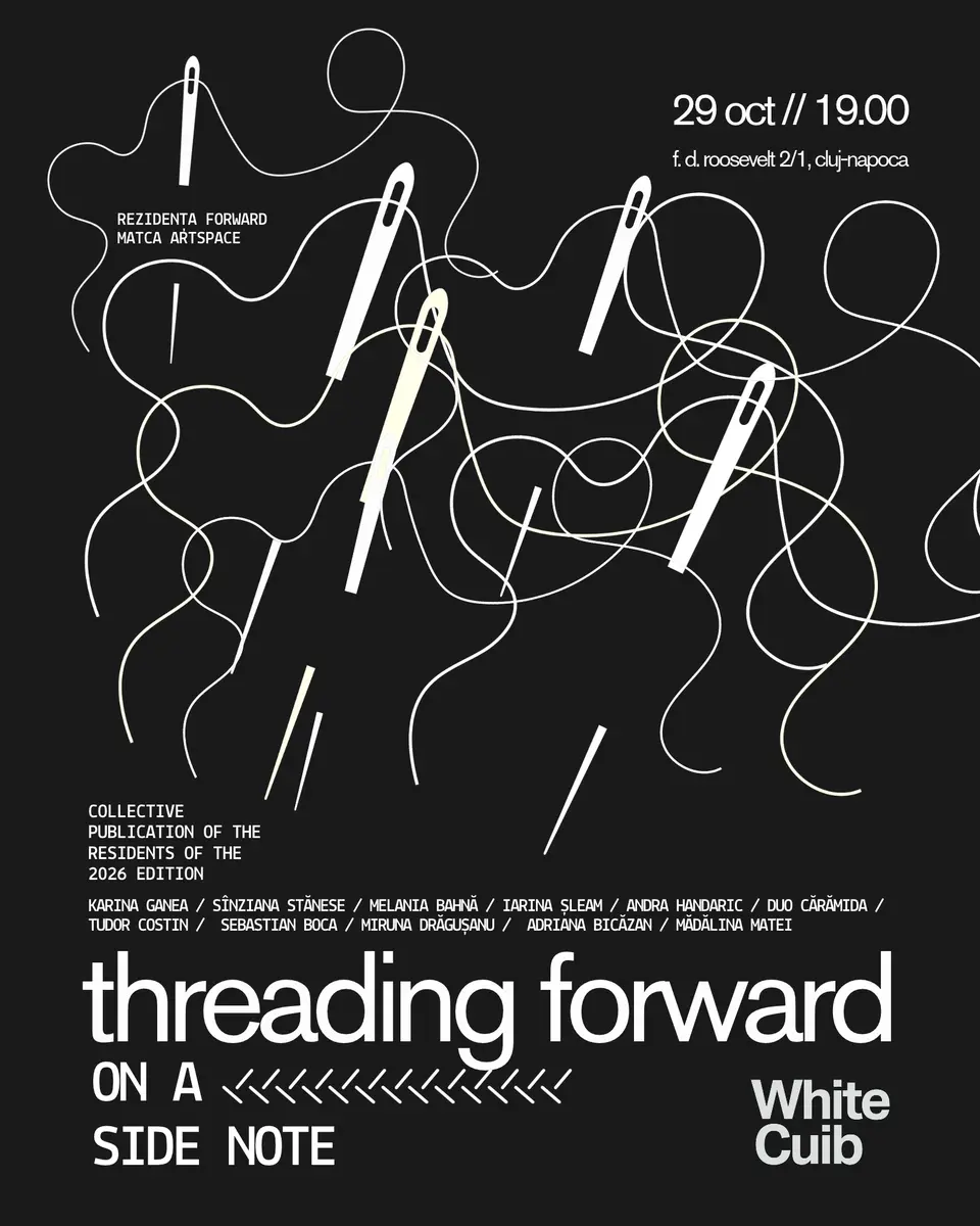 Threading FORWARD // ON A SIDE NOTE publication launch