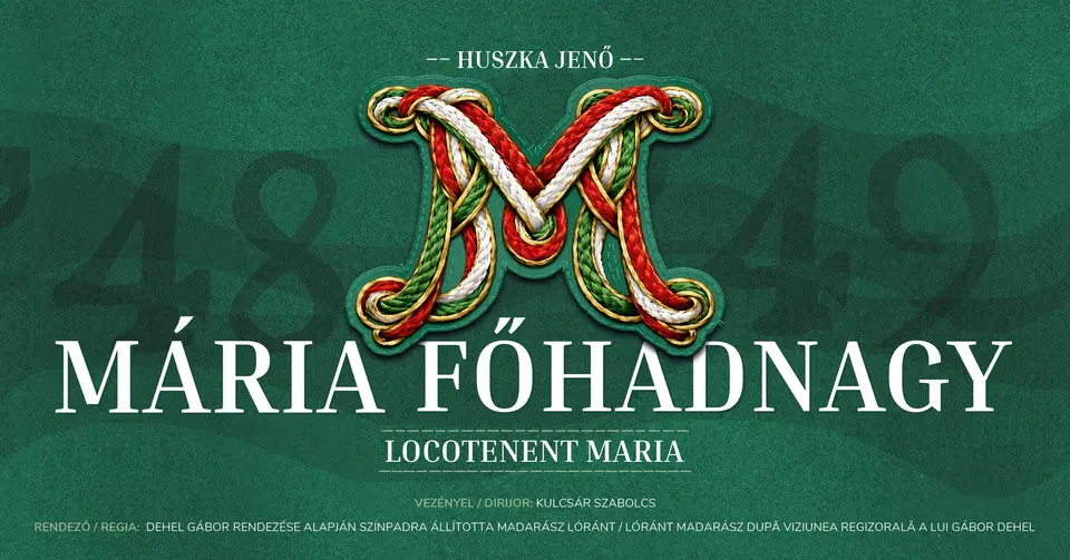 HUSZKA JENŐ: MÁRIA FŐHADNAGY / LOCOTENENT MARIA