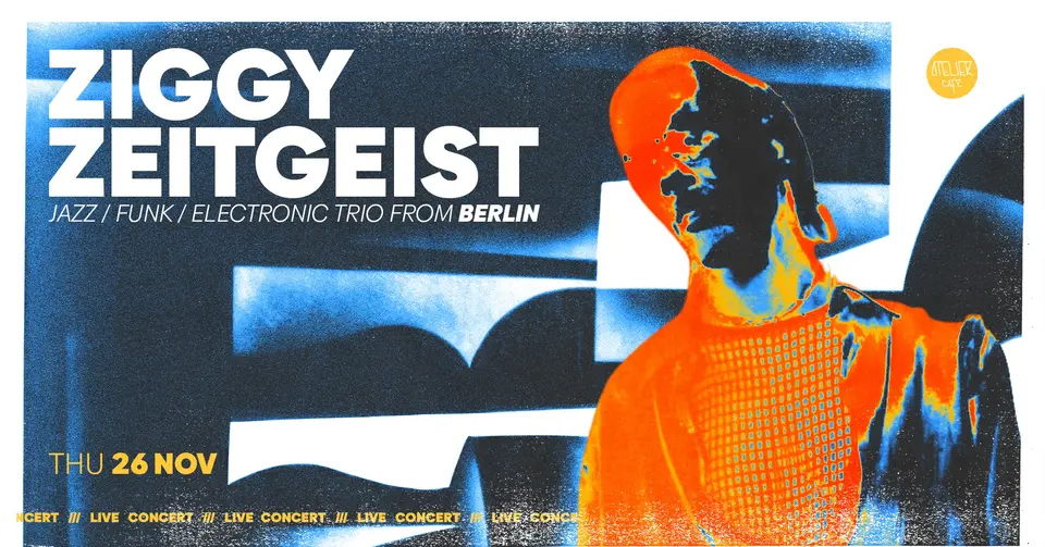 ZIGGY ZEITGEIST · Jazz / Punk / Electronic Trio from Berlin · Live