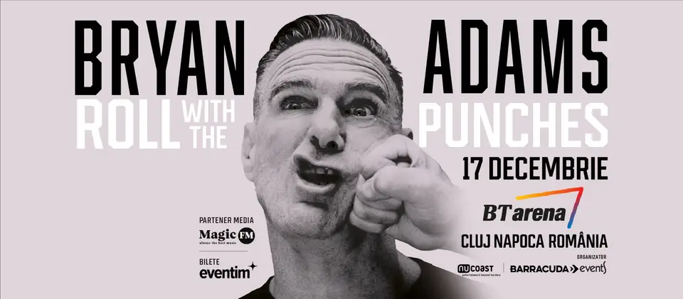 CONCERT BRYAN ADAMS · ROLL WITH THE PUNCHES TOUR