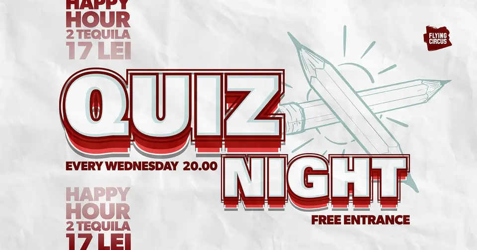 Quiz Night Every Wednesday